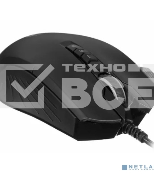 Мышь проводная A4Tech Bloody V9M черный, 4000 dpi, USB, кнопки - 9