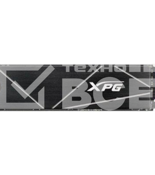 Накопитель SSD ADATA XPG BLADE S70, 4Tb, PCIe 4.0 x4, M.2 2280, NVMe, R/W 7400/6600, с радиатором