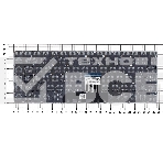 Клавиатура для ноутбука HP Envy 13-AH золото, фото 1