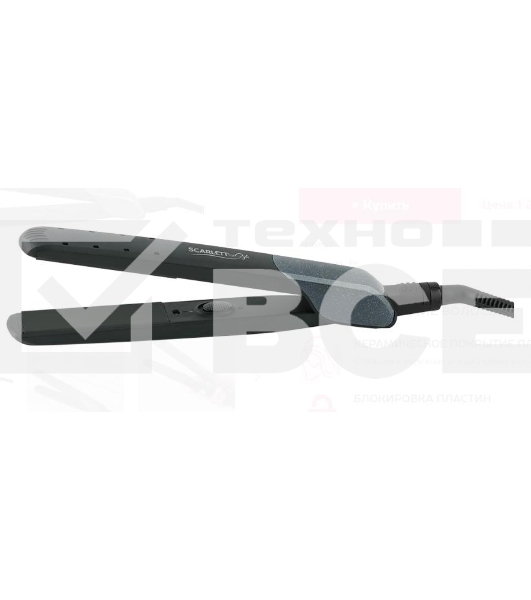Щипцы Scarlett SC-HS60014 25Вт макс.темп.:190С покрытие:керамическое черный