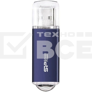 Флеш диск 64Gb Silicon Power Ultima II, USB 2.0, Синий