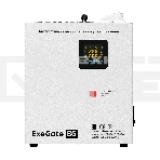 Стабилизатор напряжения настенный ExeGate Master AV-15000M (15000ВА, вход 140-260В, цветной дисплей, выход 220В±8%, КПД 98%, 5 уровней защиты, задержка, усиленный метал.корпус, 1*Schuko+клем.колодка, RTL), фото3
