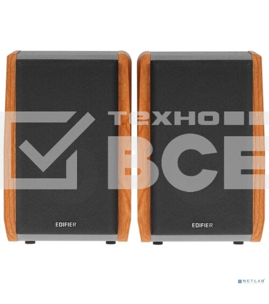 Колонки Edifier R1010BT 2.0 коричневый/коричневый 24Вт BT