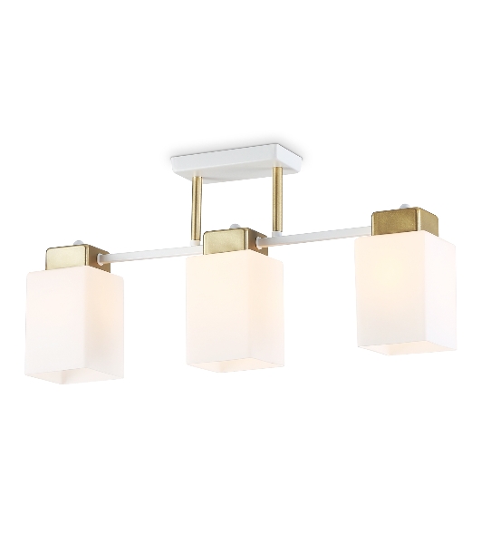 Светильник Ambrella light TR303045/3 WH/GD белый/золото E27/3 max 60W 540*100*270