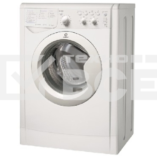 Стиральная машина Indesit IWSC 6105 белый, загрузка фронтальная 6 кг, 1000 об/мин., класс: А