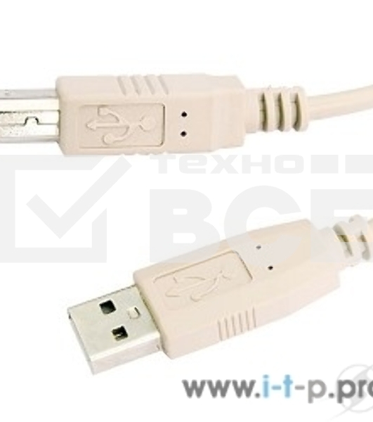Кабель Defender USB04-06p.bag  Кабель USB 2.0  для соед. 1.8м AM/BM, пакет