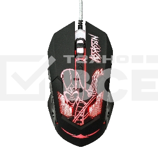 Мышь проводная Qumo Dragon War Assassin M33 черный, 3200 dpi, USB, кнопки - 6