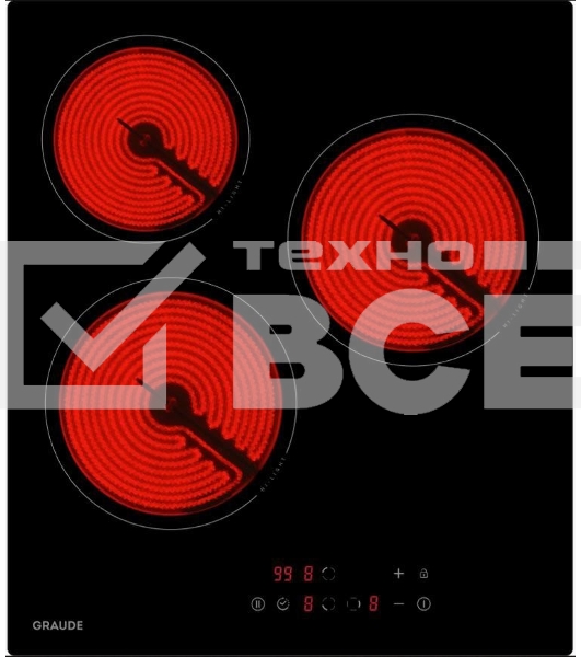 Встраиваемая электрическая панель Graude EK 45.0 S