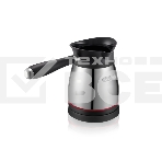 Электрическая турка Centek CT-1098 SS(металл) 0.5л, 1000Вт, нерж.сталь, съемная мягкая ручка, фото 1