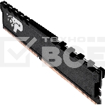 Оперативная память Patriot Signature, DDR4, 8GB (1x8 GB), 2666 MHz, CL19, радиатор, чёрный, фото3