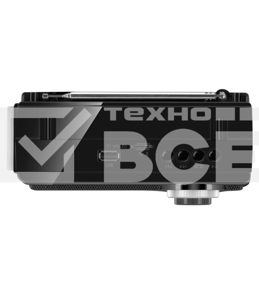 Радиоприёмник SVEN SRP-535 чёрный (3 Вт, FM/AM/SW, USB, SD/microSD, 900 мАч, 2 х D/UM, фонарь)