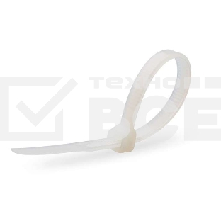 Хомут кабельный КСС 5х200 нейл. бел. (уп.100шт) Fortisflex 49401