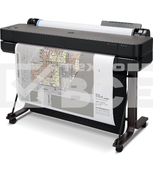 Плоттер струйный HP Designjet T630 (5HB11A), A0, 36