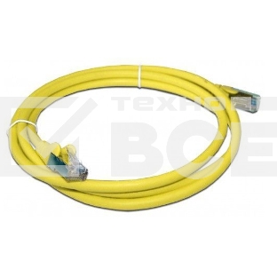 Патч-корд Lanmaster FTP, вилка RJ-45, вилка RJ-45, кат.6А, LSZH, 2м, желтый lan-pc45/s6a-2.0-yl