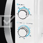 Микроволновая печь BBK 20MWS-711M/WS C белый/серебристый, 20 л, 700 Вт, переключатели - поворотный механизм, фото11