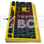 Клавиатура A4Tech Bloody B810RC Punk проводная USB желтый/черный, фото7