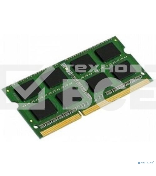 Оперативная память Kingston ValueRAM, DDR3L, 8GB (1x8GB), 1600MHz, CL11, SO-DIMM