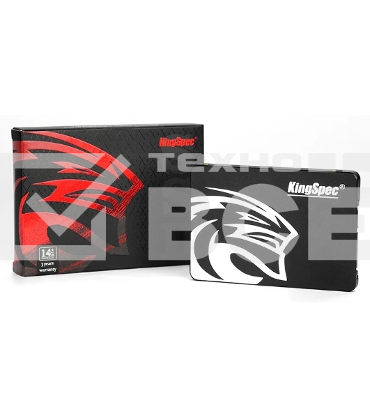 Накопитель SSD KingSpec P3-1TB, 1024GB, SATA, 2.5