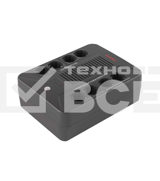 Линейно-интерактивный ИБП ДКС серии Info PDU, 600 ВА/360 Вт, 1/1,8xSchuko, 1x7Aч