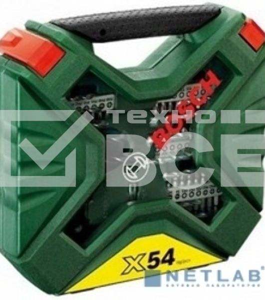 Набор бит и сверл Bosch X-line 54 (2607010610) (54пред.) для шуруповертов/дрелей