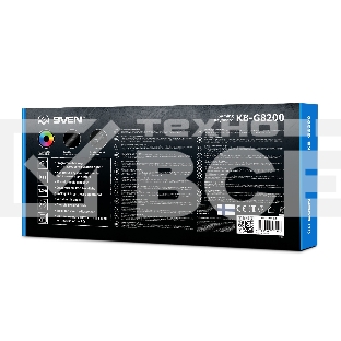 Клавиатура Sven KB-G8200 игровая (95кл, ПО, RGB-подсветка)