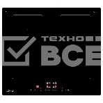 Варочная поверхность MONSHER MHI 6026, 60 см, индукция, High-Tech, inverter, 9 уровней мощности, бустер, Stop and Go, автоматическое отключение, таймер, индикатор остаточного тепла, сенсорное/слайдерное управление, цвет черный, фото3