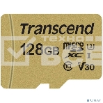 Флеш карта microSD 128GB Transcend microSDXC Ultimate UHS-I U3, V30, (SD адаптер), MLC, фото2