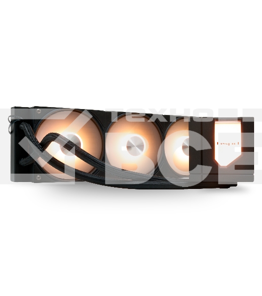 Водяное охлаждение для процессора/ Water Cooling System HSPD W1360 ARGB черный 120мм алюминий+медь 1800rpm 27db 4-pin 300W