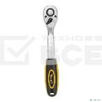 Ключ-трещотка для торцовых головок Kranz 1/2, СrV, 72 зубца, фото3