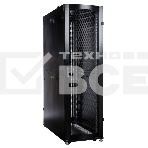 Шкаф серв.ПРОФ нап. 42U (600x1000) дверь перфор., задние двойные перфор., черный, в сборе (ШТК-СП-42.6.10-48АА-9005) (1 коробка), фото12