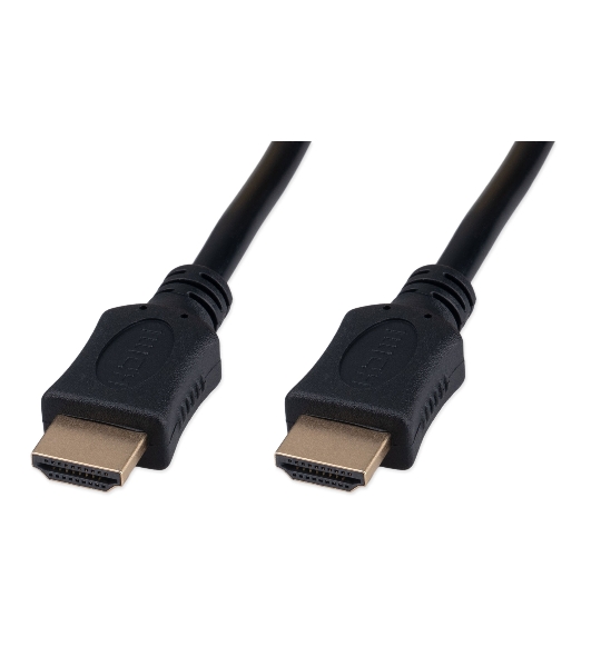 Кабель HDMI Cablexpert CC-HDMI4L-2M, 19M/19M, v2.0, Light, позол.контакты, экран, 2м, черный, пакет