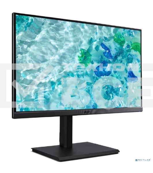 Монитор 23.8' Acer B247YGbmiprzx IPS 1920x1080, 120 Гц, 4 мс, 16:9, 250 кд/м², VGA, HDMI 1.4, DP 1.2, 3.5 Jack, динамики (2×2 Вт), HDR10, FreeSync, черный