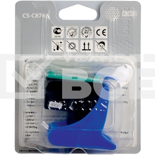 Картридж струйный Cactus CS-C8766 №135 многоцветный (18 мл) для HP DJ 5743/6543/6843/DJ 6213/7313/7413/6313/7213/7313/7413/K7103/PS 2573/2613/2713/8053/8153/8453/8753/D5063/Pro B8353