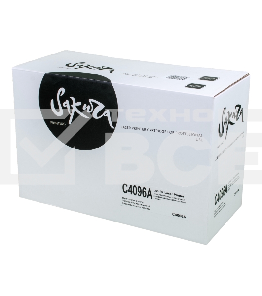 Картридж лазерный Sakura C4096A для HP Laser jet 2100/2200/2100M/2100TN, черный, 5000 к.