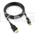 Кабель Cablexpert HDMI-mini HDMI CC-HDMI4C-6, 19M/19M, v2.0, медь, позол.разъемы, экран, 1.8м, черный, пакет, фото8