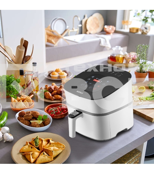 Аэрогриль Kitfort KT-2217 1500Вт белый/черный