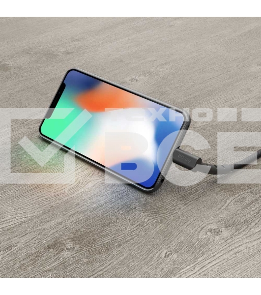 Кабель Hama 00187212 Lightning (m) угловой USB 2.0 (m) 1.5м черный