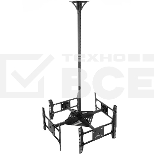 Потолочный кронштейн ONKRON CPRO2L-4 для 4 телевизоров 32”- 55
