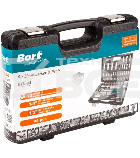 Набор ручного инструмента Bort BTK-94