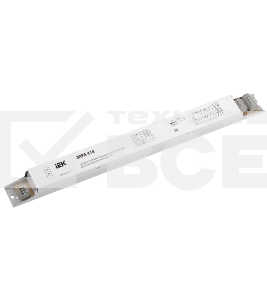 ЭПРА Iek LLV418D-EBFL-4-18 418 для линейных ЛЛ Т8