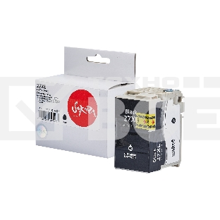Струйный картридж Sakura C13T27114022 (27XL Black) для Epson, черный, 30 мл., 1100 к.