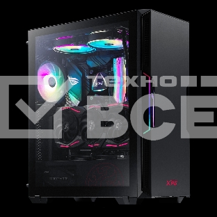 Компьютерный корпус ADATA XPG STARKER черный Mid-Tower, Micro-ATX, Mini-ITX, Standard-ATX, USB 3.2 Gen1 Type-A