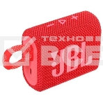 Портативная акустика JBL GO 3, красный, фото31