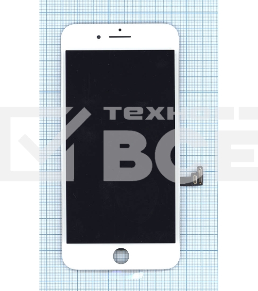 Дисплей для Apple iPhone 8 Plus в сборе с тачскрином (Foxconn) белый