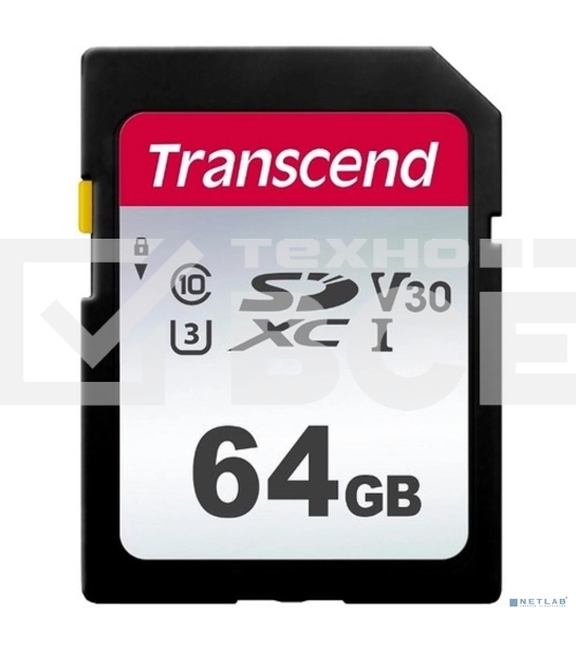 Флеш карта SD 64GB Transcend SDХC UHS-I U3
