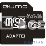 Флэш карта QUMO QM4GMICSDHC4 4Gb MicroSDHC Class 4, SD adapter, фото2