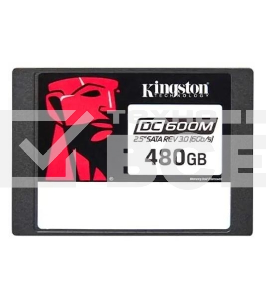 Накопитель SSD Kingston DC600M, 480GB, SATA III, 2.5