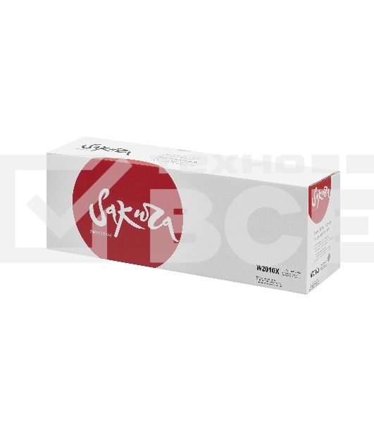 Картридж лазерный Sakura W2010X для HP Color LaserJet Enterprise M856dn/ M776dn/ MFP M776z/ MFP M776zs, черный, 34000 к.