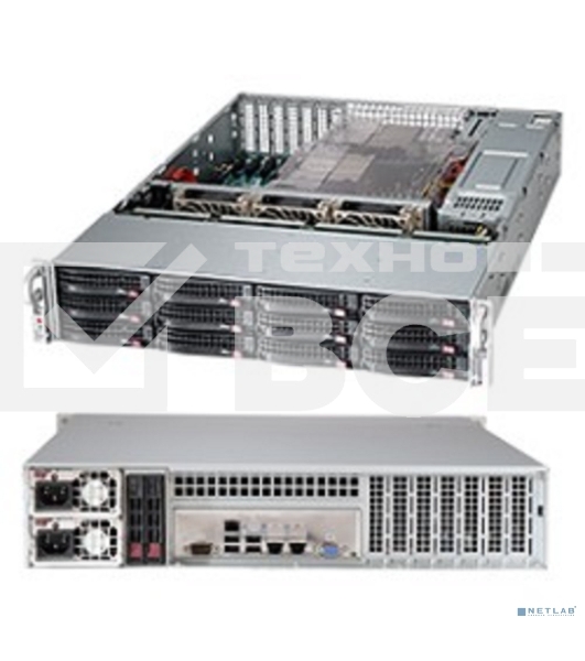 Корпус SuperMicro CSE-826BE1C-R920LPB 920W черный