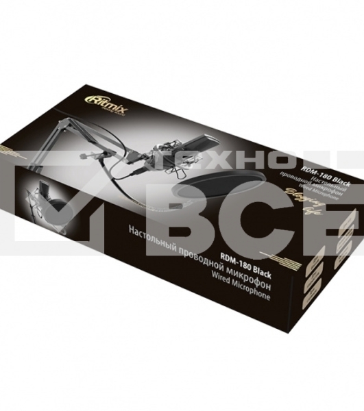 Микрофон RITMIX RDM-180 черный